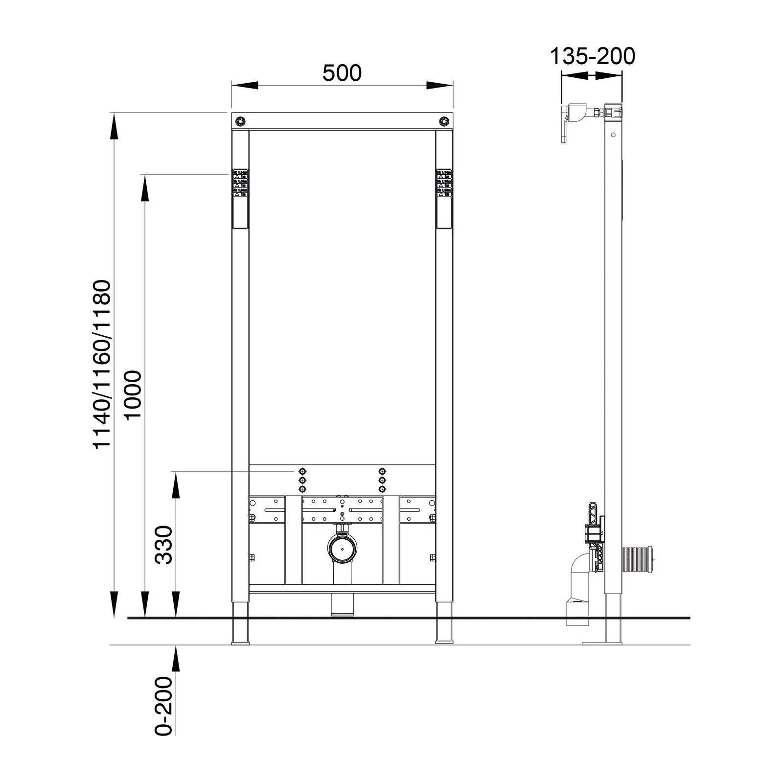Wisa XS Bidet element