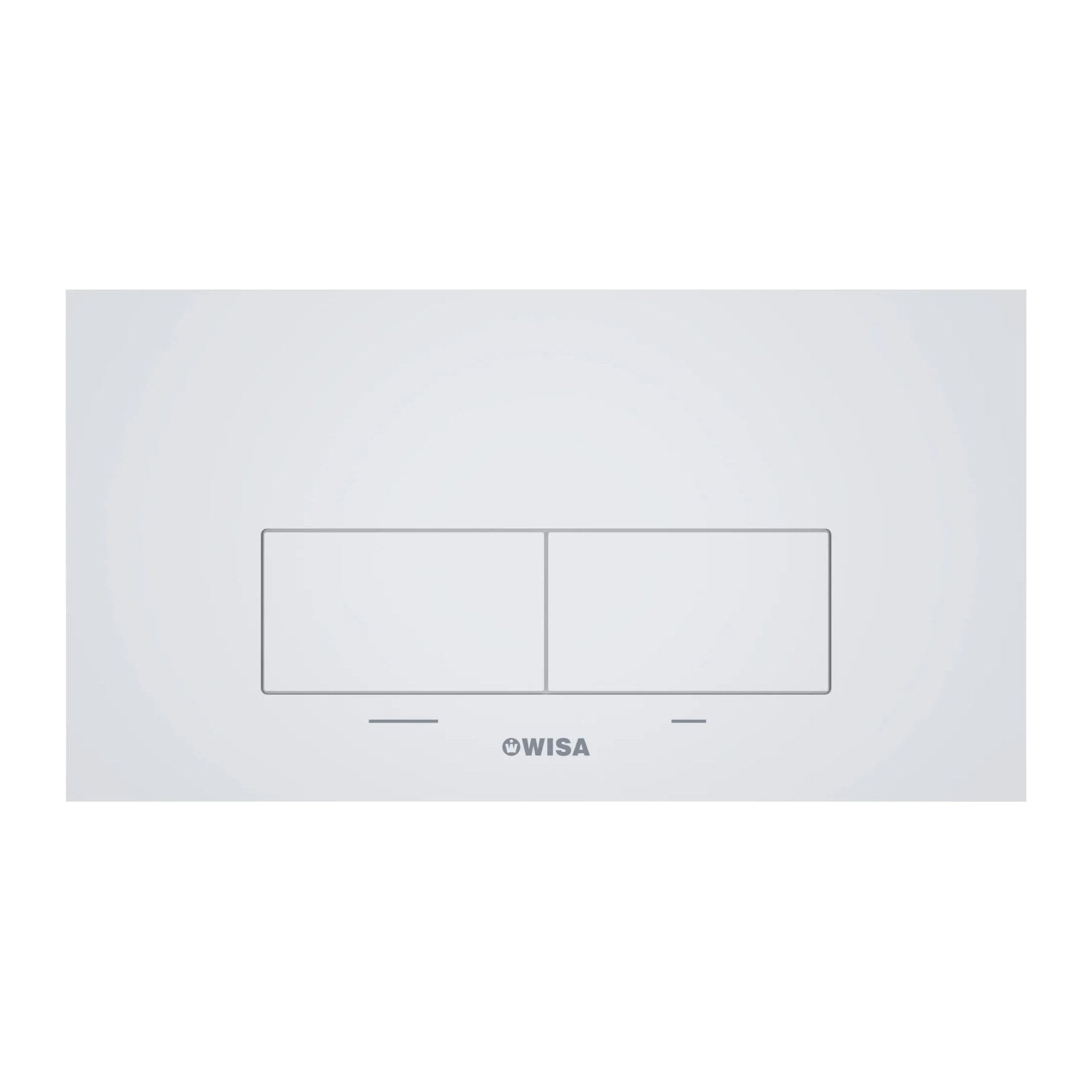 Wisa XT Bedieningspaneel Kantos DF aluminium mat wit