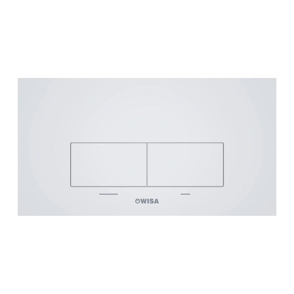 Wisa XT Bedieningspaneel Kantos DF aluminium mat wit