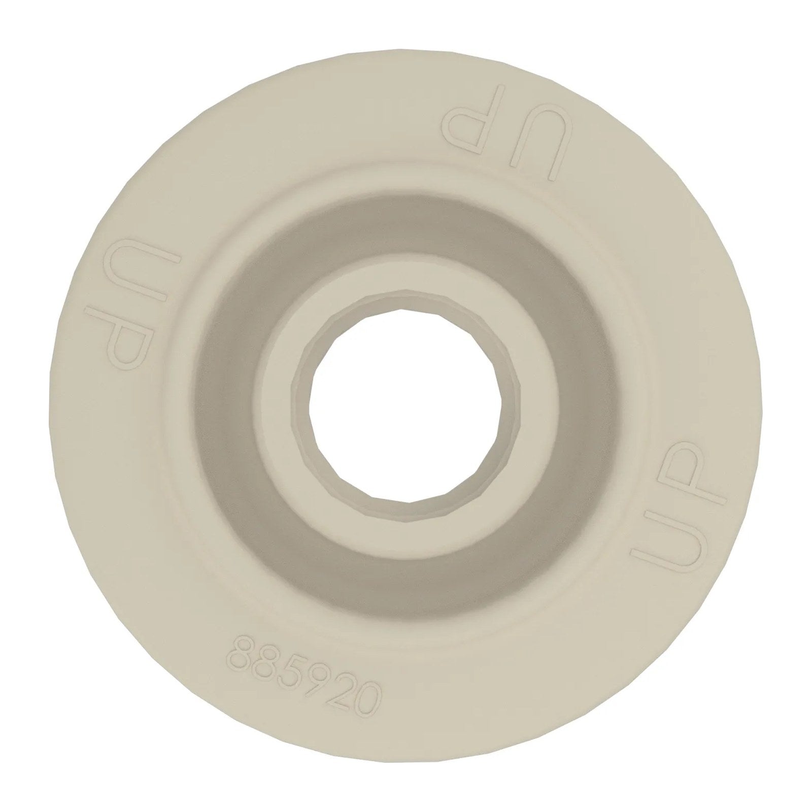 Wisa Bodemkleprubber Ø69x19 mm - extra foto