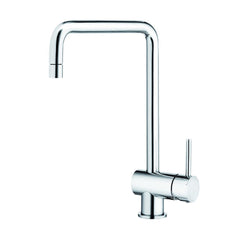 NewForm Fine Eenhendel keukenmengkraan met keramisch binnenwerk Inox-look