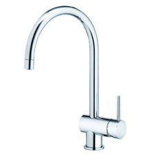 NewForm File Eenhendel keukenmengkraan met keramisch binnenwerk Chroom