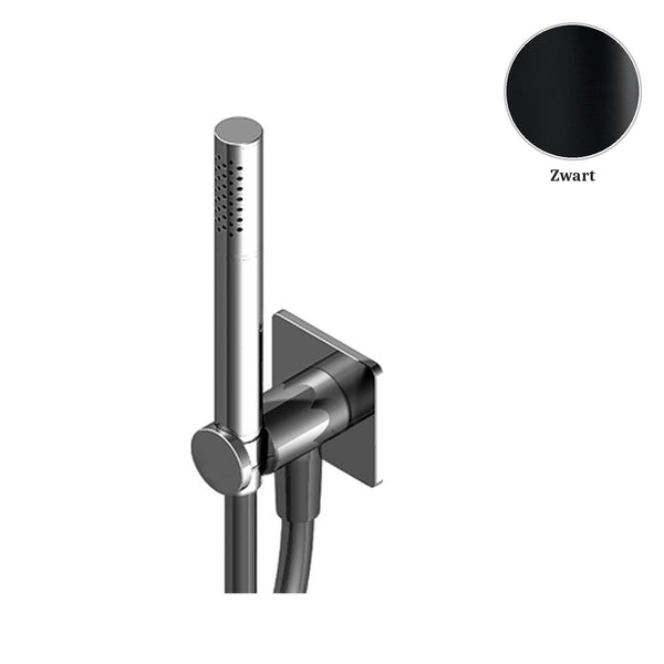 Zazzeri Trend doucheset staafhanddouche zwart 31000414A003131