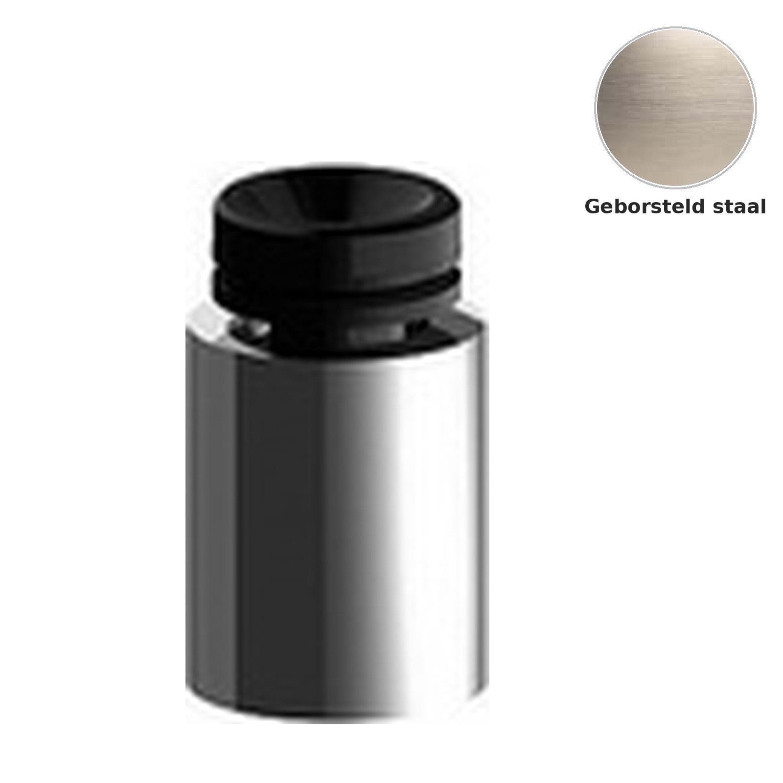 Zazzeri perlator op kogelgewricht Ø 43 Da-Da geborsteld staal 4700B301A00NF