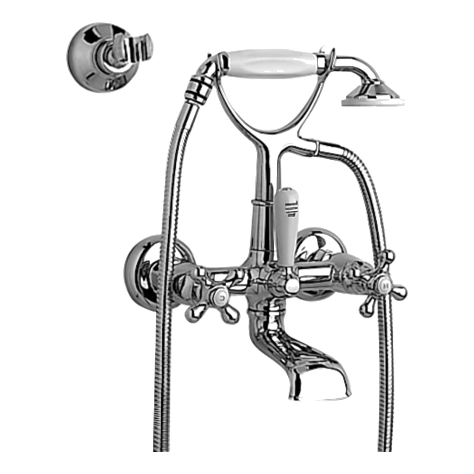 Zazzeri 800/802 Victoria badkraan met handdouche chroom