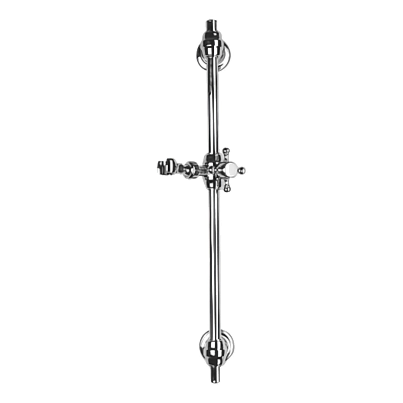 Zazzeri Kent glijstang 810 mm met schuifhouder 5500A419A00 – Chroom