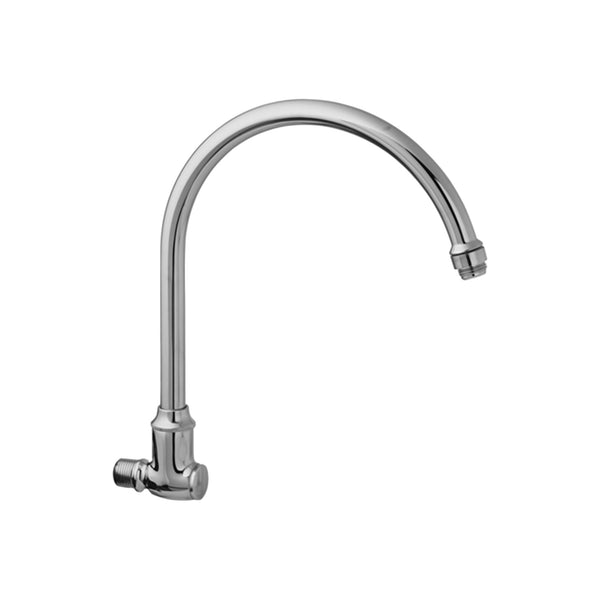 Zazzeri draaibare gebogen douchearm 265 mm G 1/2