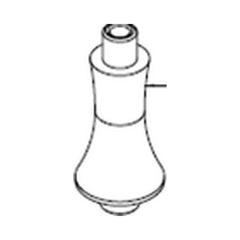 Zazzeri voet onder greep chroom 10PC01160CR