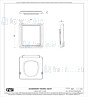 Gessi Technical Accessories Thermo geharde toiletzitting voor art 46753. Chroom Artikelnummer 46757.031