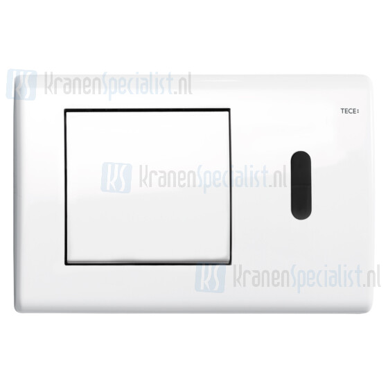 TECE planus wc-elektronica met infraroodsensor 6V, wit glanzend