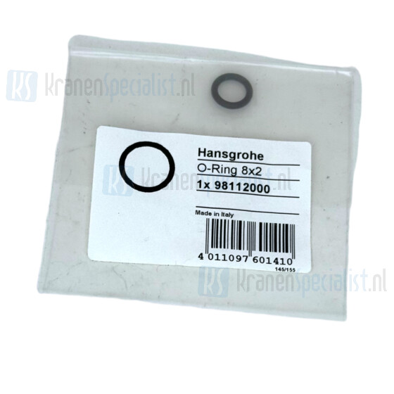 Hansgrohe O-Ring 8X2Mm/Epdm 70 Irhd/Hg714 98112000