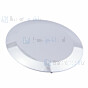 Geberit Uniflex douchebaksifon DN50 afdekrozet diameter 80 mm glans chroom
