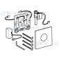 Geberit HyTronic urinoir stuursysteem infrarood 230V m. bedieningsplaat Mambo RVS