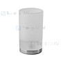 Gessi Emporio Accessories Glashouder staand met gesatineerd glas. Chroom Artikelnummer 38833.031