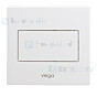 Viega Visign for Style urinoir afmontageset m. bedieningsplaat Visign for Style 12 handbdiend wit