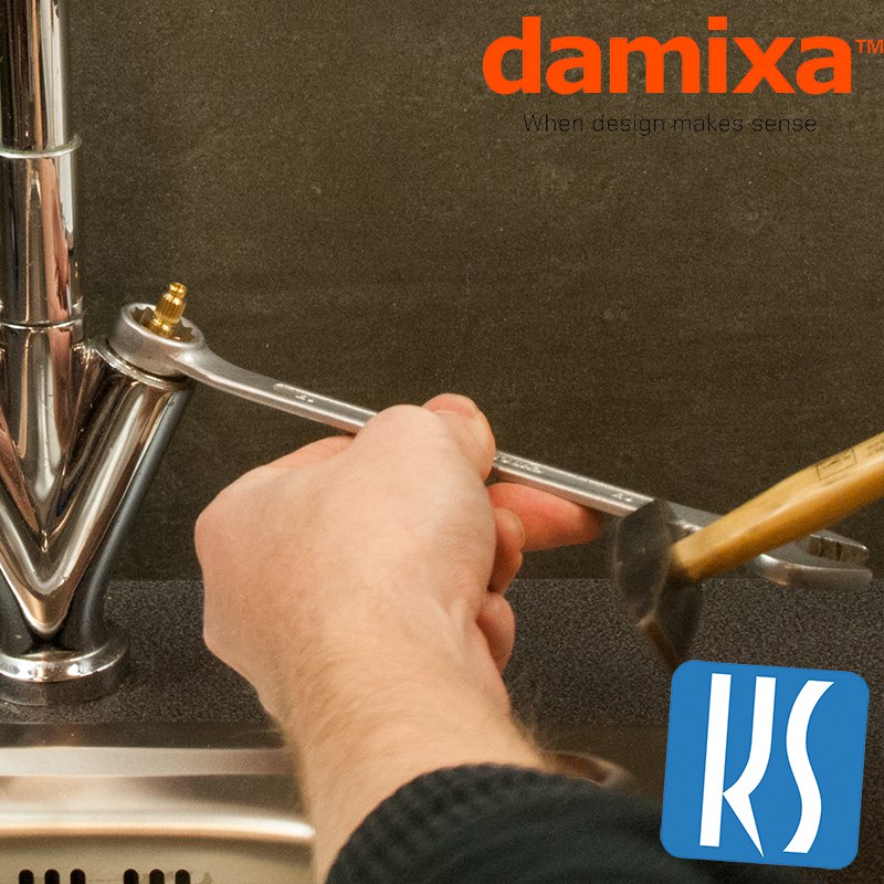 Binnenwerk Damixa Venus 16000 vervangen bij lekkende keukenkraan Stap 6